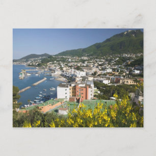 Cartão Postal ITÁLIA, Campânia, (Baía de Nápoles), ISCHIA, LACCO