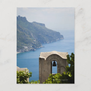 Cartão Postal Itália, Costa Amalfi, Ravello, Torre Bell com