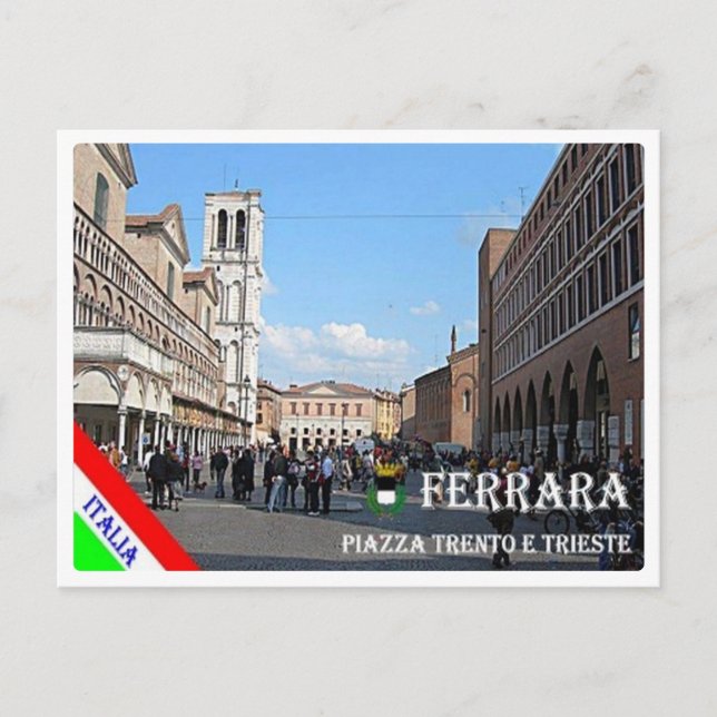 Cartão Postal Itália - Emilia Romagna - Ferrara - (Frente)