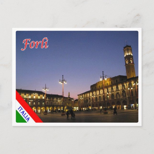 Cartão Postal Itália - Emilia Romagna - Forlì - (Frente)