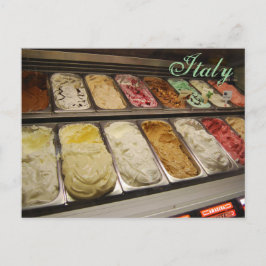 Cartão Postal Itália Gelato