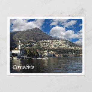 Cartão Postal Itália - Lago Como - Cernobbio -