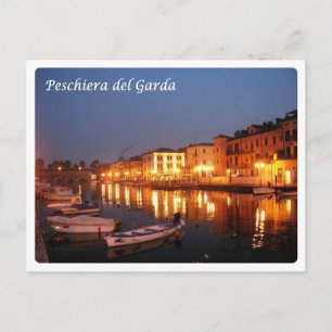 Cartão Postal Itália - Lago Garda - Peschiera del Garda -