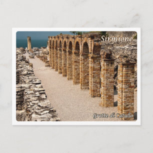 Cartão Postal Itália - Lago Garda - Sirmione - Grotte di Catull