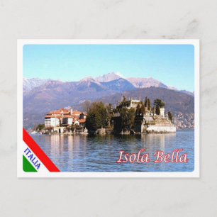 Cartão Postal Itália - Lago Maggiore - Isola Bella -