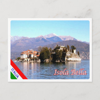 Cartão Postal Itália - Lago Maggiore - Isola Bella -