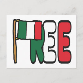 Cartão Postal Itália Livre - Italexit
