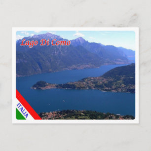 Cartão Postal Itália - Lombardia - Lago Como -