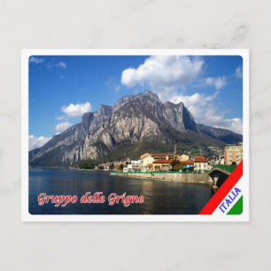 Cartão Postal Itália - Lombardia - Lago Como - Gruppo delle Grig