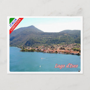 Cartão Postal Itália - Lombardia - Lago Iseo -