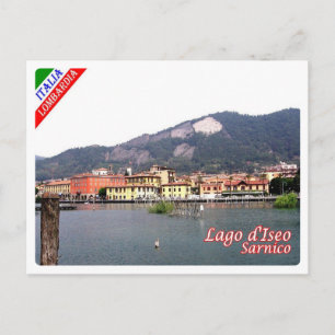 Cartão Postal Itália - Lombardia - Lago Iseo - Sarnico -