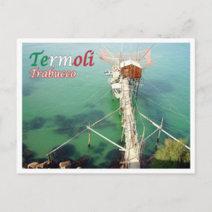 Cartão Postal Itália - Molise - Termoli - Il Trabucco -