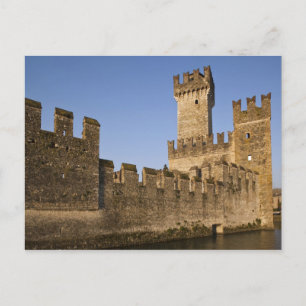 Cartão Postal Itália, Província de Brescia, Sirmione. Castelo