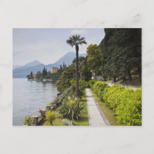 Cartão Postal Itália, Província de Lecco, Varenna. Villa Monaste
