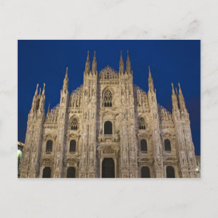 Cartão Postal Itália, Província de Milão, Milão. Catedral de