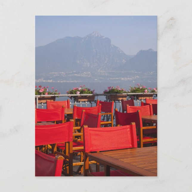 Cartão Postal Itália, Província de Verona, Torri del Benaco. (Frente)