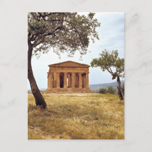 Cartão Postal Itália, Sicília, Agrigento. As ruínas do 2