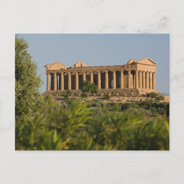 Cartão Postal Itália, Sicília, Agrigento, La Valle dei Templi, 4 (Frente)