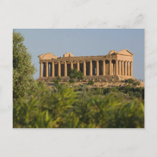 Cartão Postal Itália, Sicília, Agrigento, La Valle dei Templi, 4