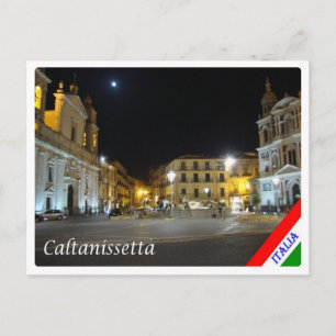 Cartão Postal Itália - Sicília - Caltanissetta -