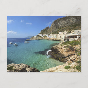 Cartão Postal Itália, Sicília, Ilhas Egadi, Levanzo,