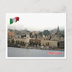 Cartão Postal Itália - Sicília - Messina - Cityscape -