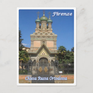 Cartão Postal Itália - Toscana - Florença -