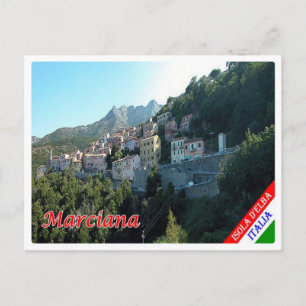 Cartão Postal Itália - Toscana - Isola d'Elba - Marciana -