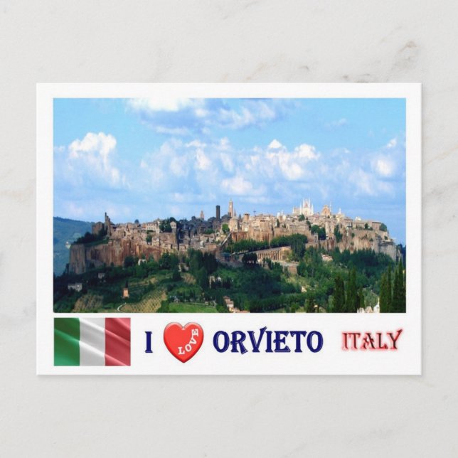 Cartão Postal Itália - Toscana - Orvieto (Frente)