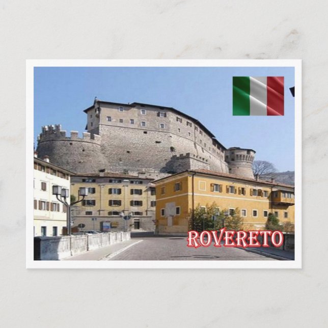 Cartão Postal Itália - Trentino Alto Adige Südtirol - Rovereto - (Frente)