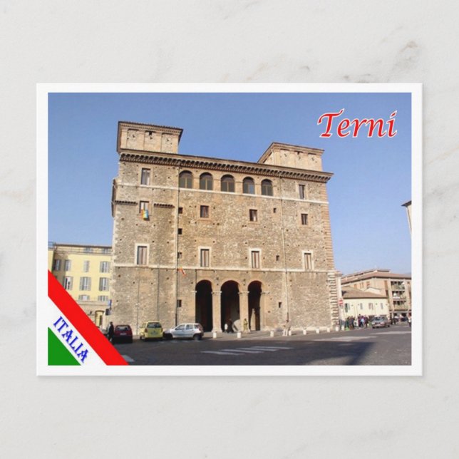 Cartão Postal Itália - Úmbria - Terni - (Frente)