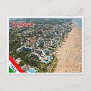 Cartão Postal Itália - Veneto - Bibione - Vista aérea -
