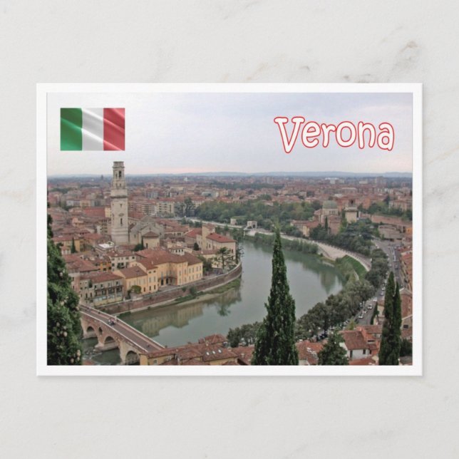 Cartão Postal Itália - Veneto - Verona - (Frente)