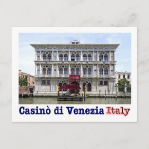 Cartão Postal Itália - Veneza - Ca' Vendramin Calergi -