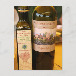 Cartão Postal Italiano ~ Azeite e Vinho