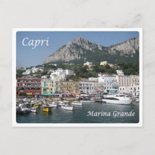 Cartão Postal Italy - Campania - Capri - Marina Grande -