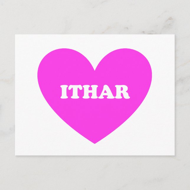 Cartão Postal Ithar (Frente)