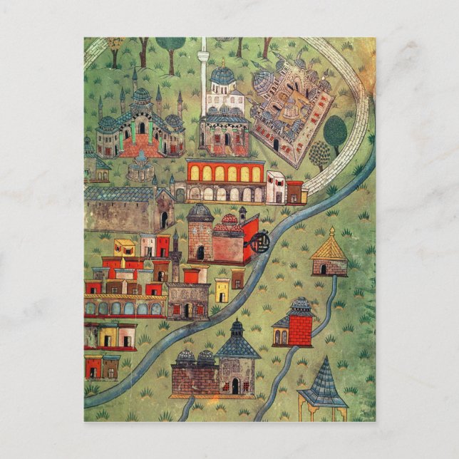 Cartão Postal IUK T.5964 Visão de Eskisehir (Frente)