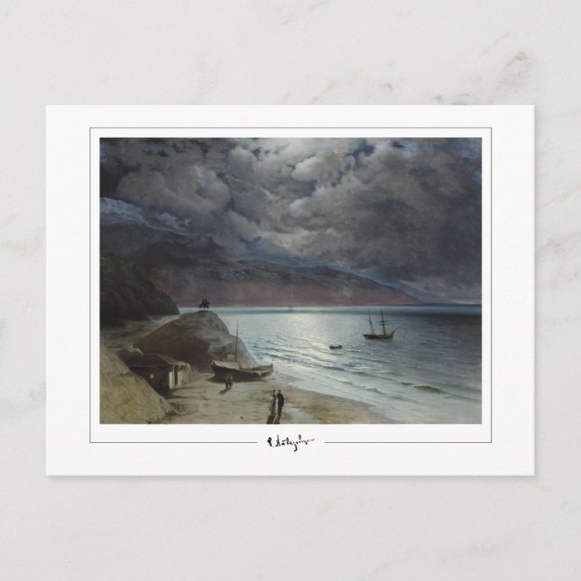 Cartão Postal Ivan Aivazovsky #162 - Cartão-postal de arte (Frente)