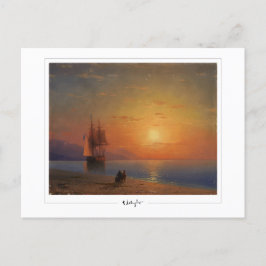 Cartão Postal Ivan Aivazovsky #2 - Cartão-postal de arte