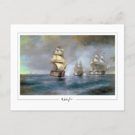 Cartão Postal Ivan Aivazovsky #7 - Cartão-postal de arte