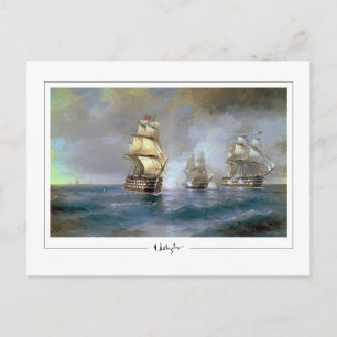Cartão Postal Ivan Aivazovsky #7 - Cartão-postal de arte