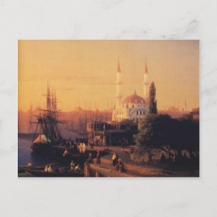 Cartão Postal Ivan Aivazovsky - Constantinopla