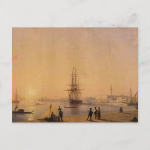 Cartão Postal Ivan Aivazovsky - Veneza