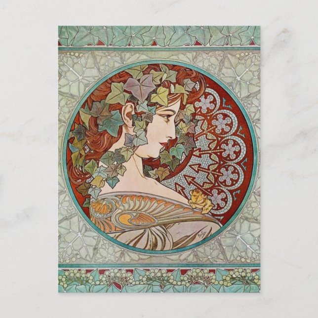 CARTÃO POSTAL IVY 1901 (Frente)