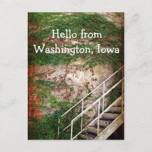 Cartão Postal Ivy, Brick e Escadas