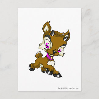 Cartão Postal Ixi Brown