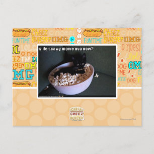 Cartão Postal Iz de scawy filme ova agora?