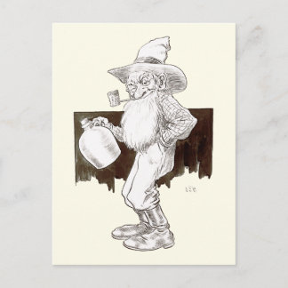 Cartão Postal J P Bernard Moonshiner (Sepia)