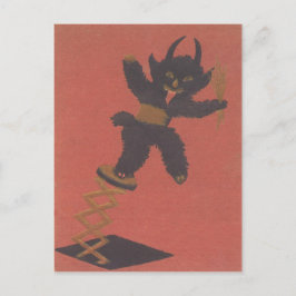 Cartão Postal Jack-Em-UM-Box de Krampus